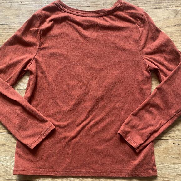 Cat & Jack Girl's Unicorn Long Sleeve Cotton Blend Shirt (Sz. S 6/7) - Picture 2 of 4